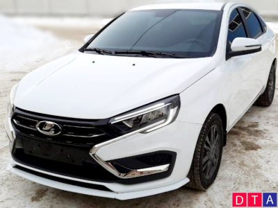 Сплиттер переднего бампера Lada Vesta NG седан, SW универсал